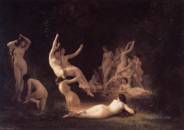  Ninfeo Arte - El Ninfeo William Adolphe Bouguereau desnudo